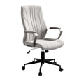 **Ergonomiczne krzesło biurowe z regulacją wysokości i kółkami**